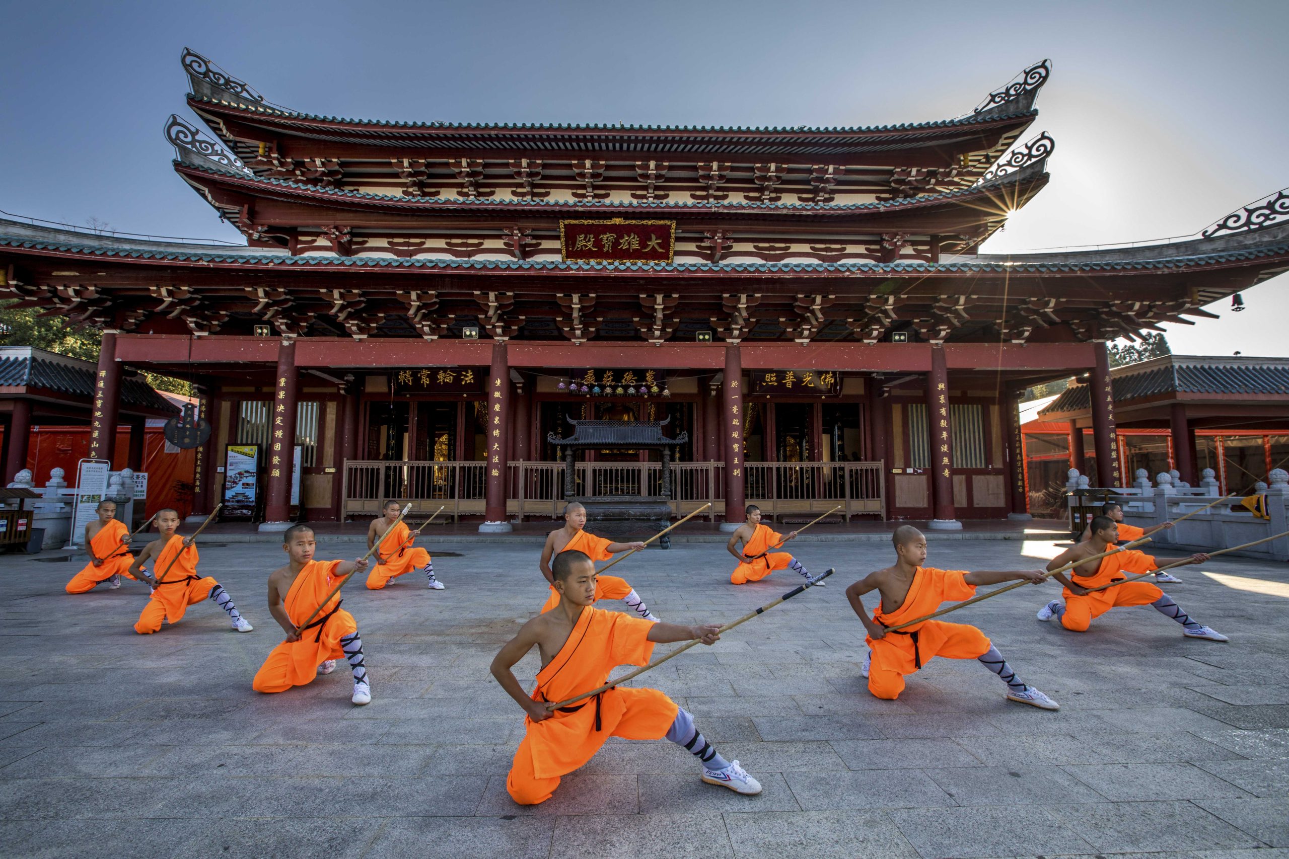 Putian Southern Temple Shaolin Monks photo
