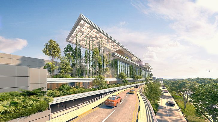 Artist’s impression of the new hotel development (Image credit: OUE)