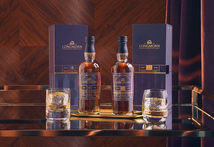 Longmorn 18 year old and 22 year old Single Malt Scotch Whisky