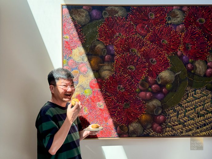 Stephen Trebilcock's Apple Season on Canvas
