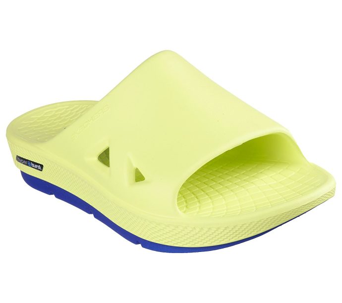 Men Skechers On-The-Go GO Recover Yellow Blue S