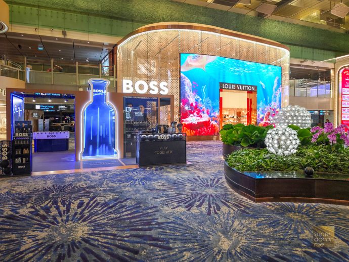 BOSS Fragrances pop up at Changi Airport Terminal 3 Transit - June 2024 -062508