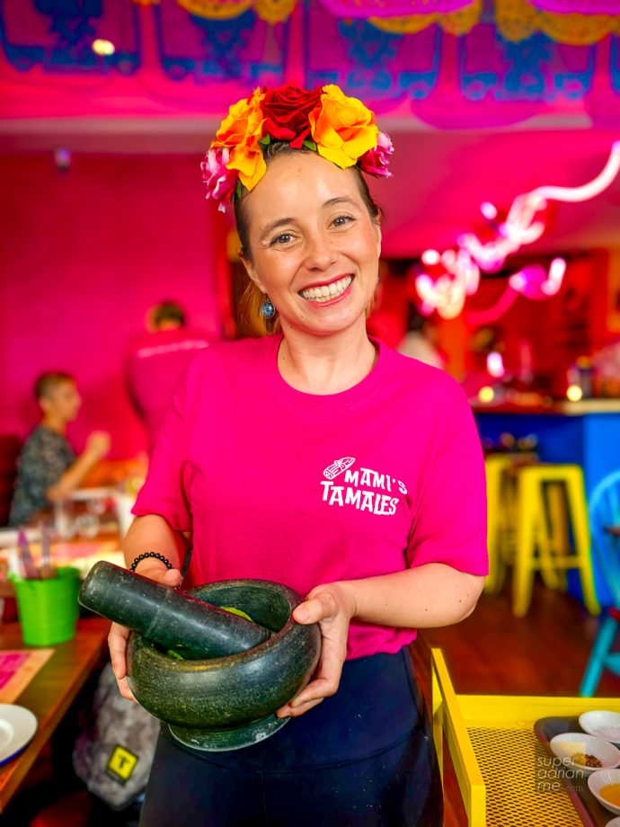 Chef Maribel Colmenares of Mami's Tamales