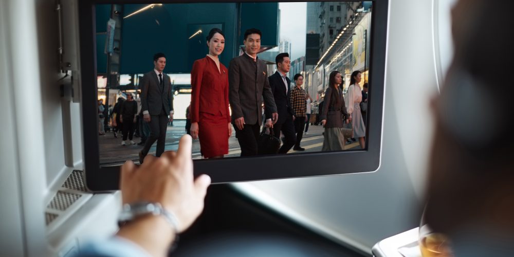 Cathay Pacific unveils its new inflight safety video celebrating the pulsing energy of Hong Kong