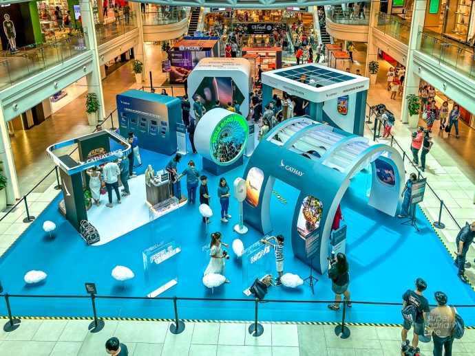 Cathay Pacific Feels Good to Move Event at Plaza Singapura 9 to 11 August 2024