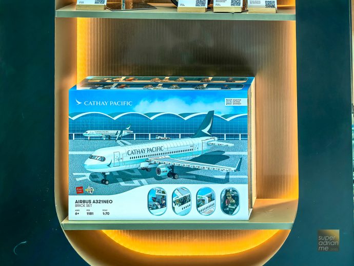 The Cathay A321 NEO Brick Set