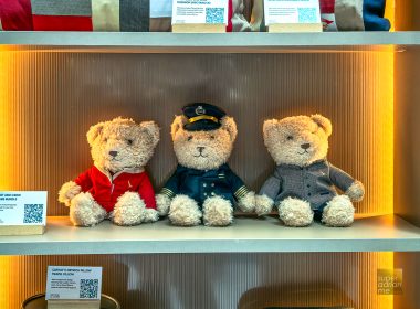 Crew Teddies at Cathay Pacific Feels Good to Move Event at Plaza Singapura 9 to 11 August 2024