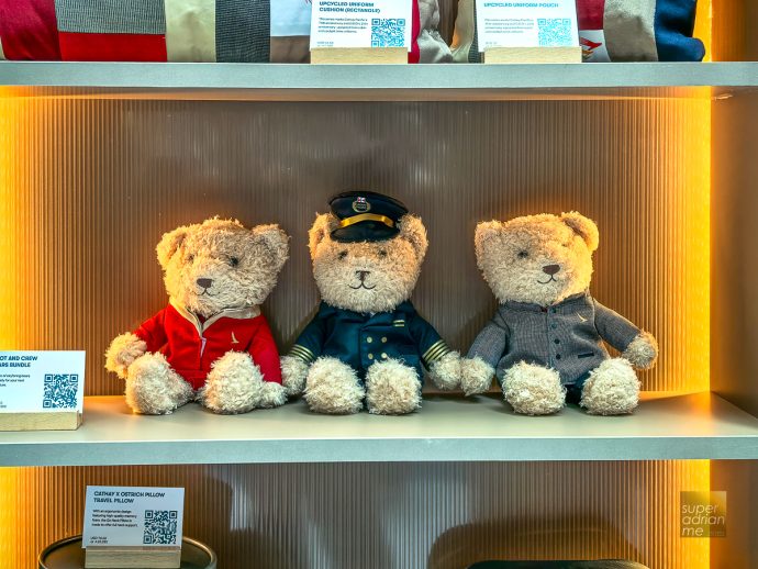 Crew Teddies at Cathay Pacific Feels Good to Move Event at Plaza Singapura 9 to 11 August 2024