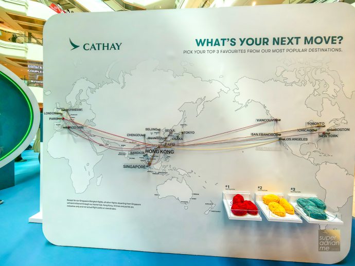 Cathay Pacific Feels Good to Move Event at Plaza Singapura 9 to 11 August 2024 - Share your next travel destination