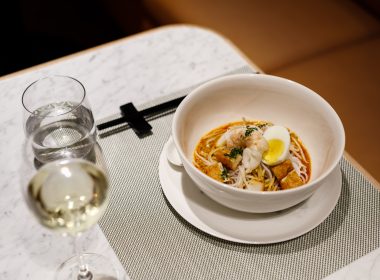 Qantas Lounge - Laksa