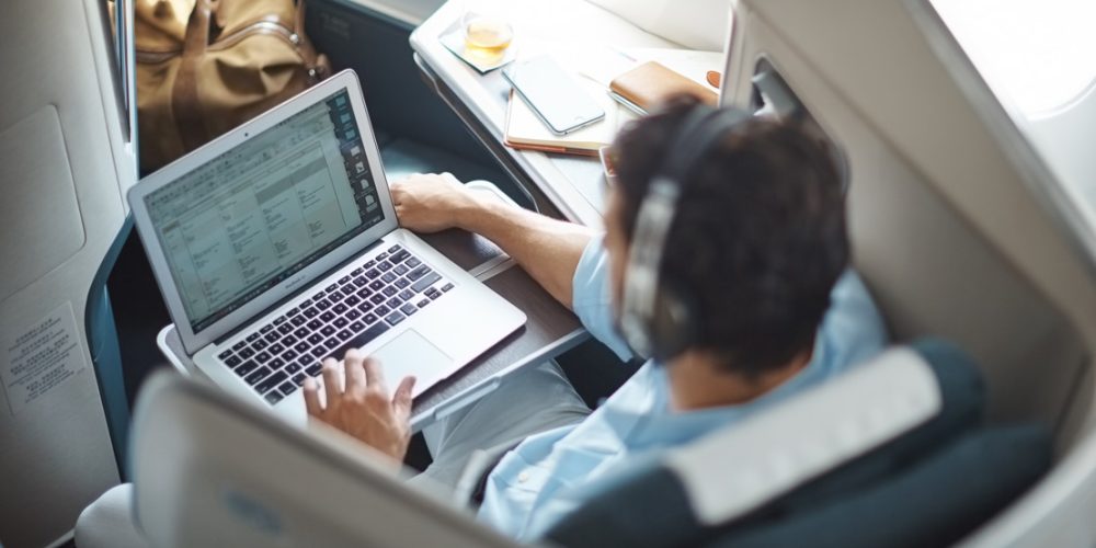 Free Wifi for first and business class passengers on Cathay Pacific