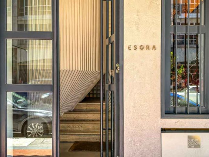 Restaurant Esora - Entrance