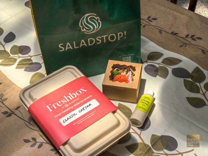 Deliveroo X SaladStop! Freshbox