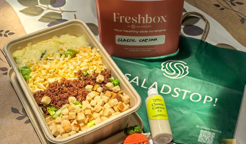 Deliveroo X SaladStop! Freshbox