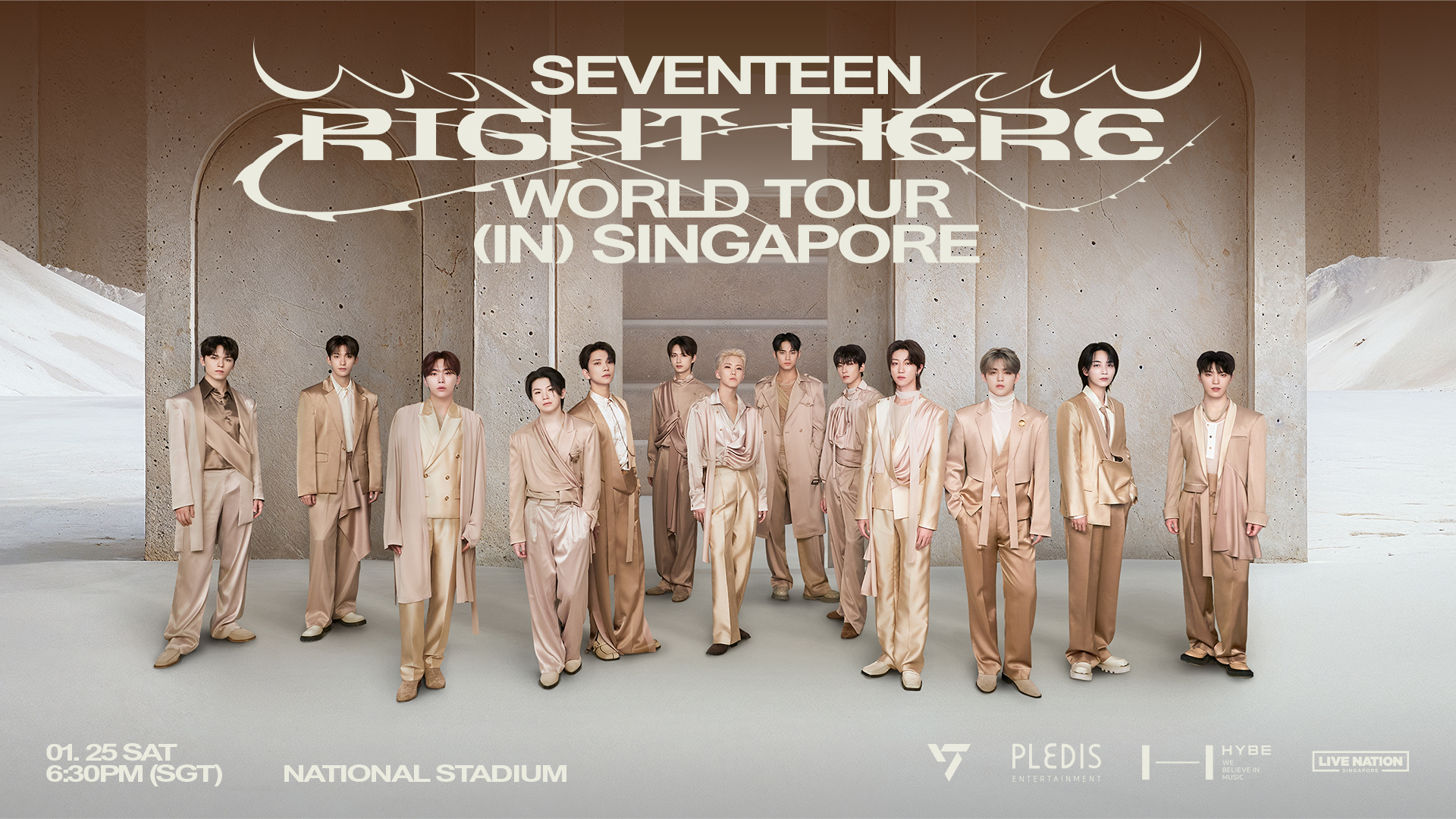 Seventeen To Hold World Tour In Singapore For The Fifth Time In 2 Years Wtih An Enhanced Production And Bigger Stage