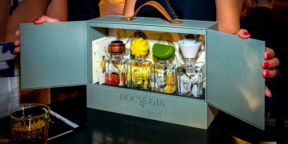 HOUSE GIN gift sets in four unique designs