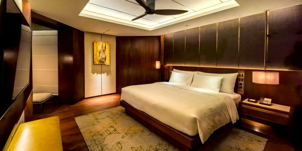 Grand Hyatt Singapore - Bedroom in Presidential Suite in Terrace Wing - December 2024