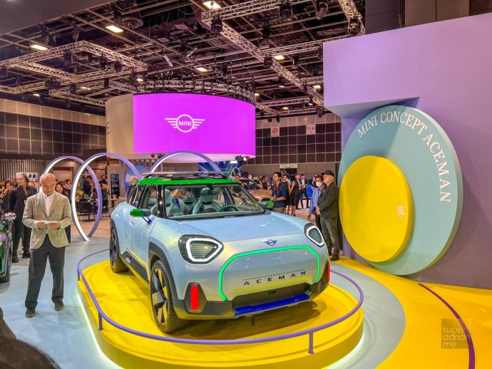 Singapore Motorshow 2024 Mini Concept Aceman