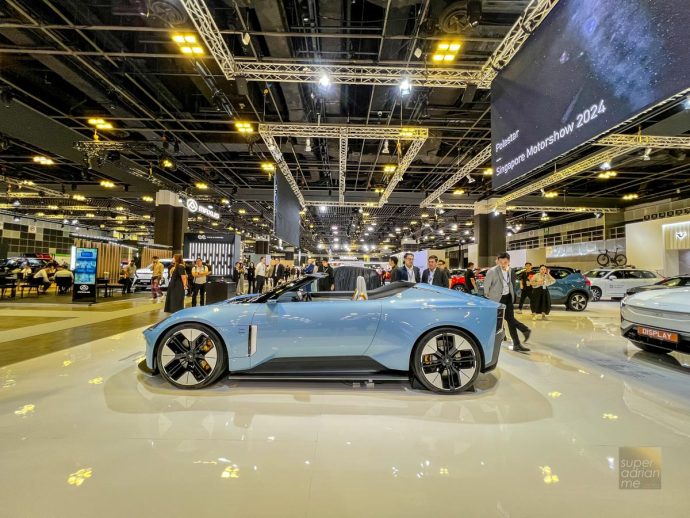 Polestar Electric Roadster Concept at Singapore Motorshow 2024