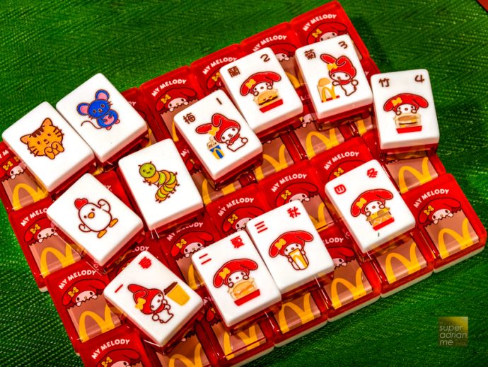 McDonalds My Melody Mahjong Set - Animals, Flowers and Jokers complete the set