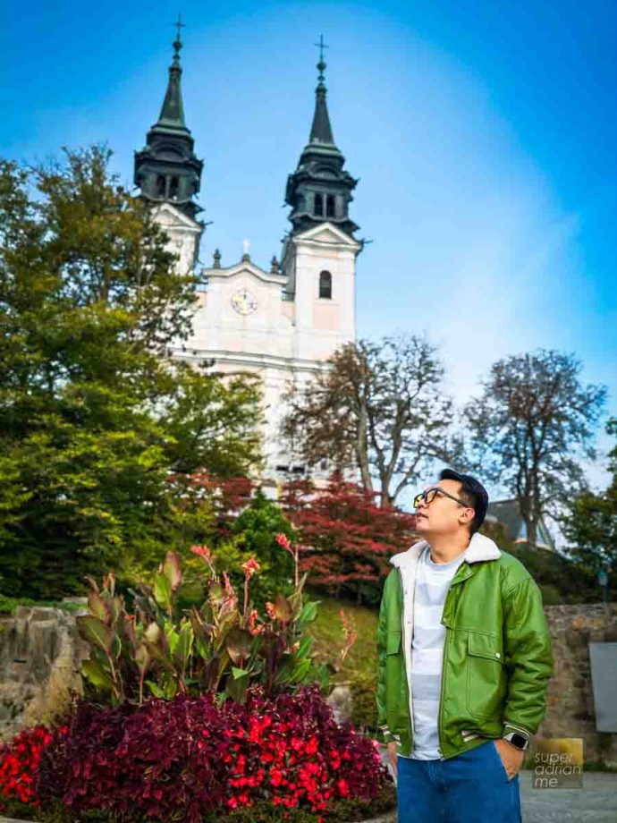 Pilgrimage Basilica at Pöstlinberg-Mountain in Linz, Austria