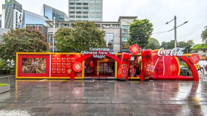 Coca Cola Chinese New Year Live Experience at Orchard Road until 2 February 2025
