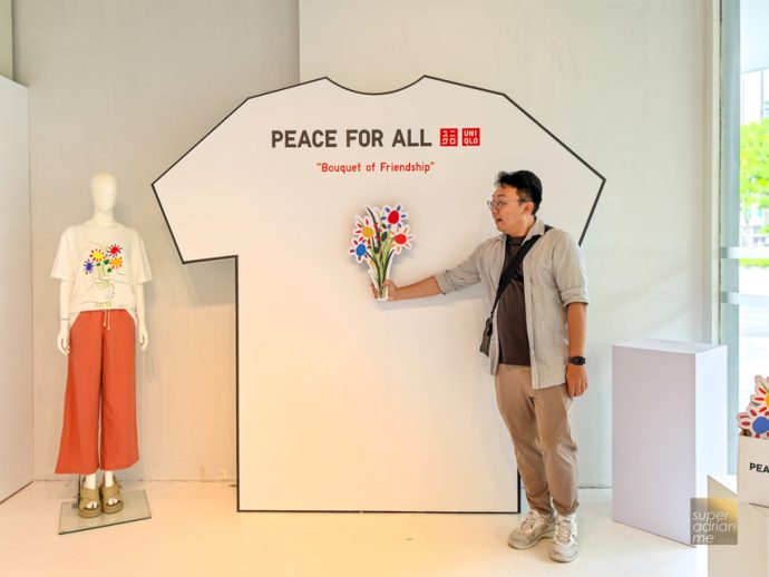 Peace for All UNIQLO 2025 Spring/Summer Pop-Up in Singapore 
