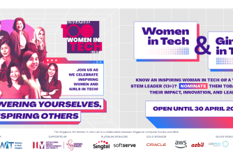 Nominations Open for the 4th Edition of The Singapore 100 Women in Tech Awards