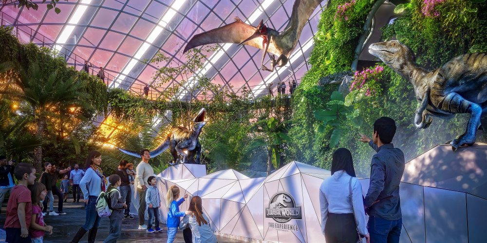Jurassic World The Experience at Cloud Forest Gardens by the Bay - Aviary Attack (Source: NEON)