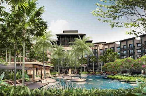 The Laurus a Luxury Collection Resort a five-storey 183-all-suite luxury hotel at Resorts World Sentosa