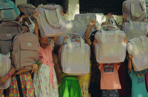 Students from 3 NGOs benefitted from Emirates Aircrafted KIDS bags to support education