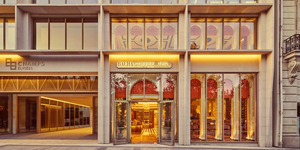 Bacha Coffee - Champs-Élysées Flagship Facade