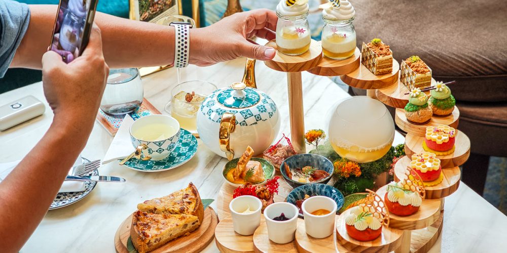 Golden Nectar Afternoon Tea at Lobby Lounge at InterContinental Singapore