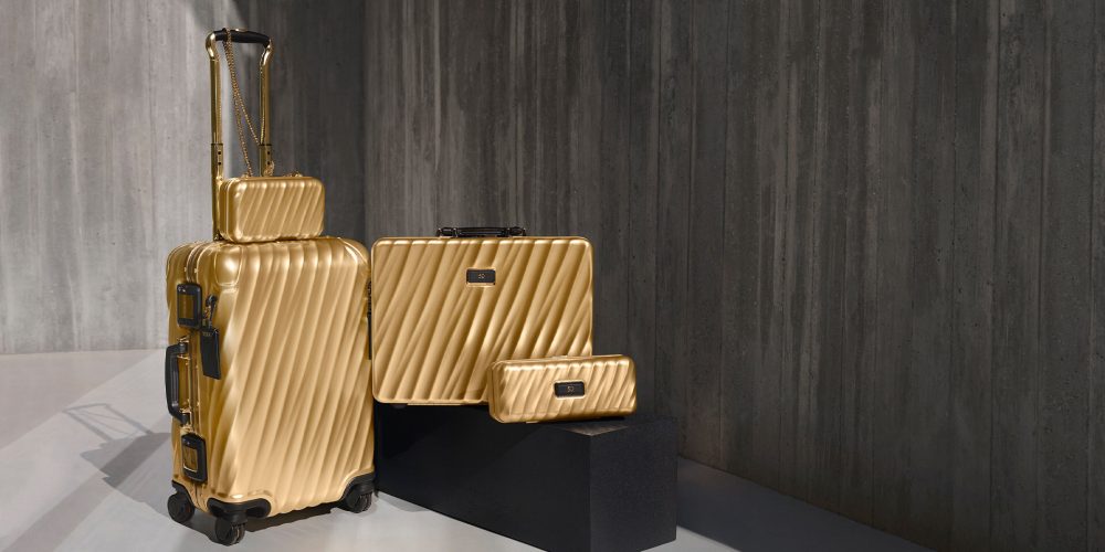 TUMI 50th Anniversary Gold Collection Assortment