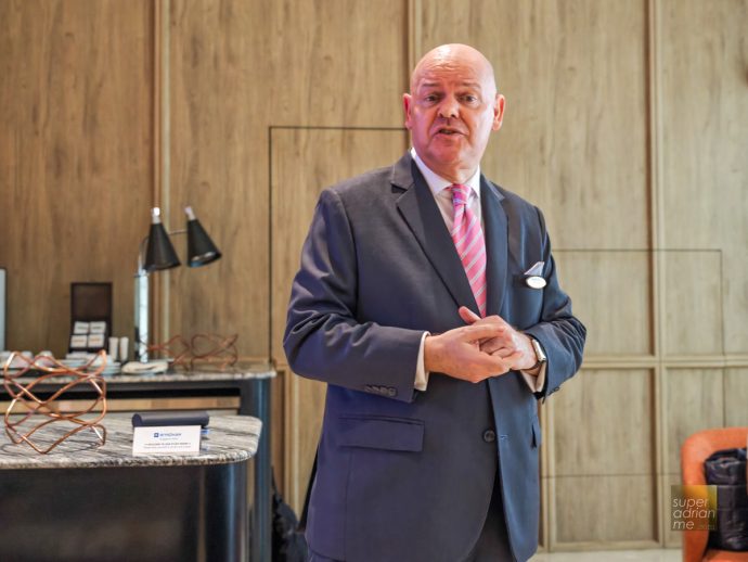 Douglas Glen, General Manager of Wyndham Singapore Hotel