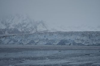 Hubbard Glacier in Alaska