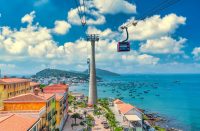 Cable car in Hon Thom Phu Quoc