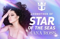 Diana Ross is Godmother of Star of the Seas (Source: Royal Caribbean International)