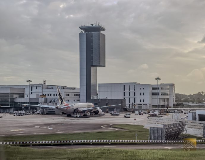 Jetstar Asia A320 aircraft at Changi Airport Terminal 4 - 15 January 2025 -181738 | SUPERADRIANME.com