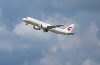 China Eastern Airlines B-919C aircraft has completed the ferry flight in the morning of July 16th, and will be put into route operation in the near future. (COMAC photo)