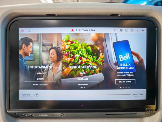 Air Canada - Panasonic Astrova Inflight Entertainment - A321 aircraft - AC119 YYZ - YVR 27 May 2025 - C-GIUF | SUPERADRIANME.com Air Canada - Panasonic Astrova Inflight Entertainment - A321 aircraft - AC119 YYZ - YVR 27 May 2025 - C-GIUF