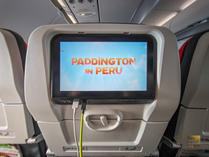 Air Canada - Panasonic Astrova Inflight Entertainment Movies and Films -170400 | SUPERADRIANME.com Fast Charge USB and USB-C ports