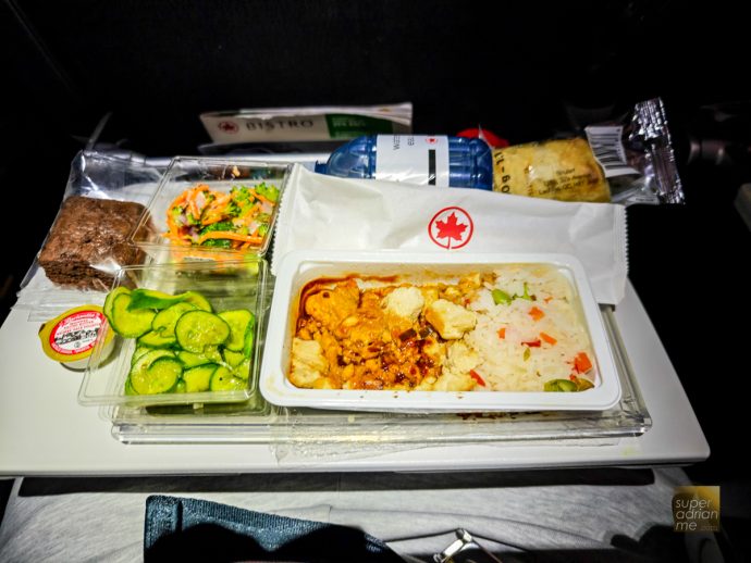 Air Canada - AC19 Inflight Meals - YVR - SIN - 27 May 2025 -005634 | SUPERADRIANME.com Air Canada - AC19 Inflight Meals - YVR - SIN - 27 May 2025