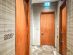Shower facilities at the Air Canada Maple Leaf lounge in Vancouver International Airport Terminal