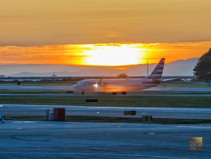 YVR - Vancouver International Airport - 27 May 2025 -1 | SUPERADRIANME.com Amerian Airlines at YVR - Vancouver International Airport - 27 May 2025