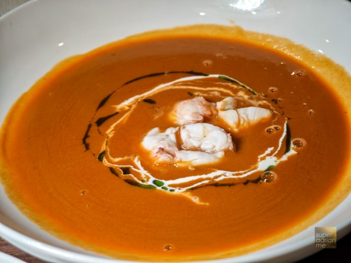 Destination Cambodia - JATI Koh Russey -191540 | SUPERADRIANME.com KoKo Steakhouse - JATI Koh Russey - Slipper Lobster Bisque (USD13)