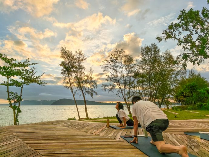 Sunrise Yoga at JATI Koh Russey | SUPERADRIANME.com Sunrise Yoga at JATI Koh Russey