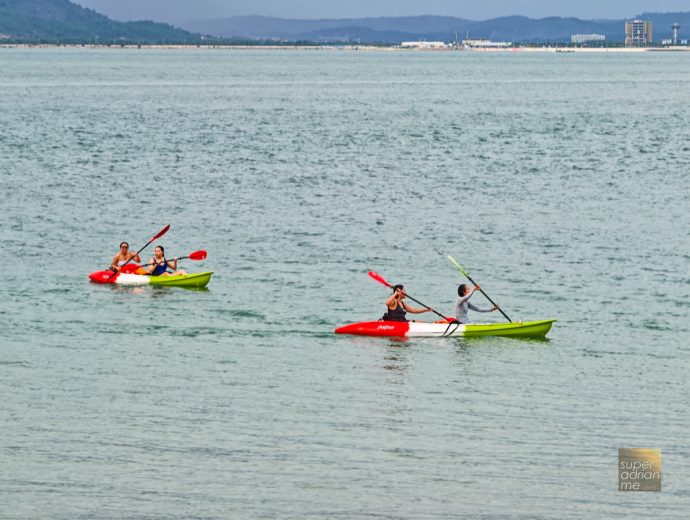 Canoeing or Paddle Boarding at JATI Koh Russey | SUPERADRIANME.com Canoeing or Paddle Boarding at JATI Koh Russey