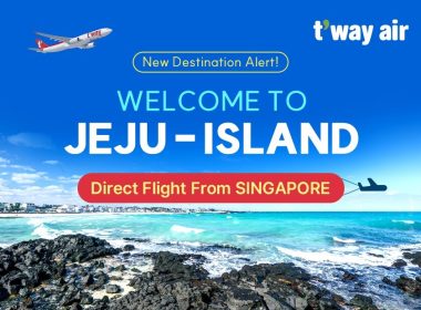 Discover Korea T'way Air Adds New Singapore -Jeju Service Its Network