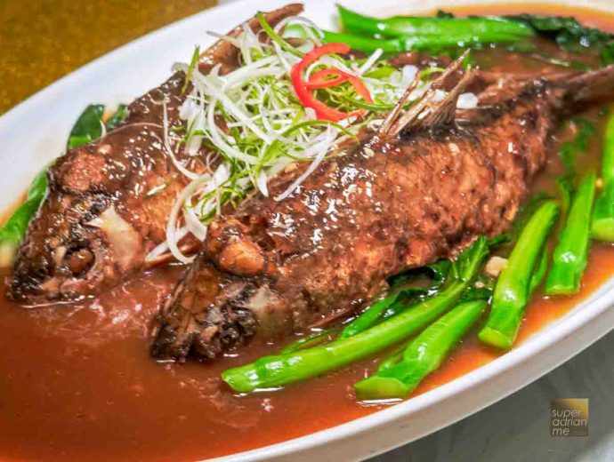 Stir-fried River XIN Cuisine - Shunde Classics June 2025 - Stuffed Whole Dace Fish with Savoury Fish Paste